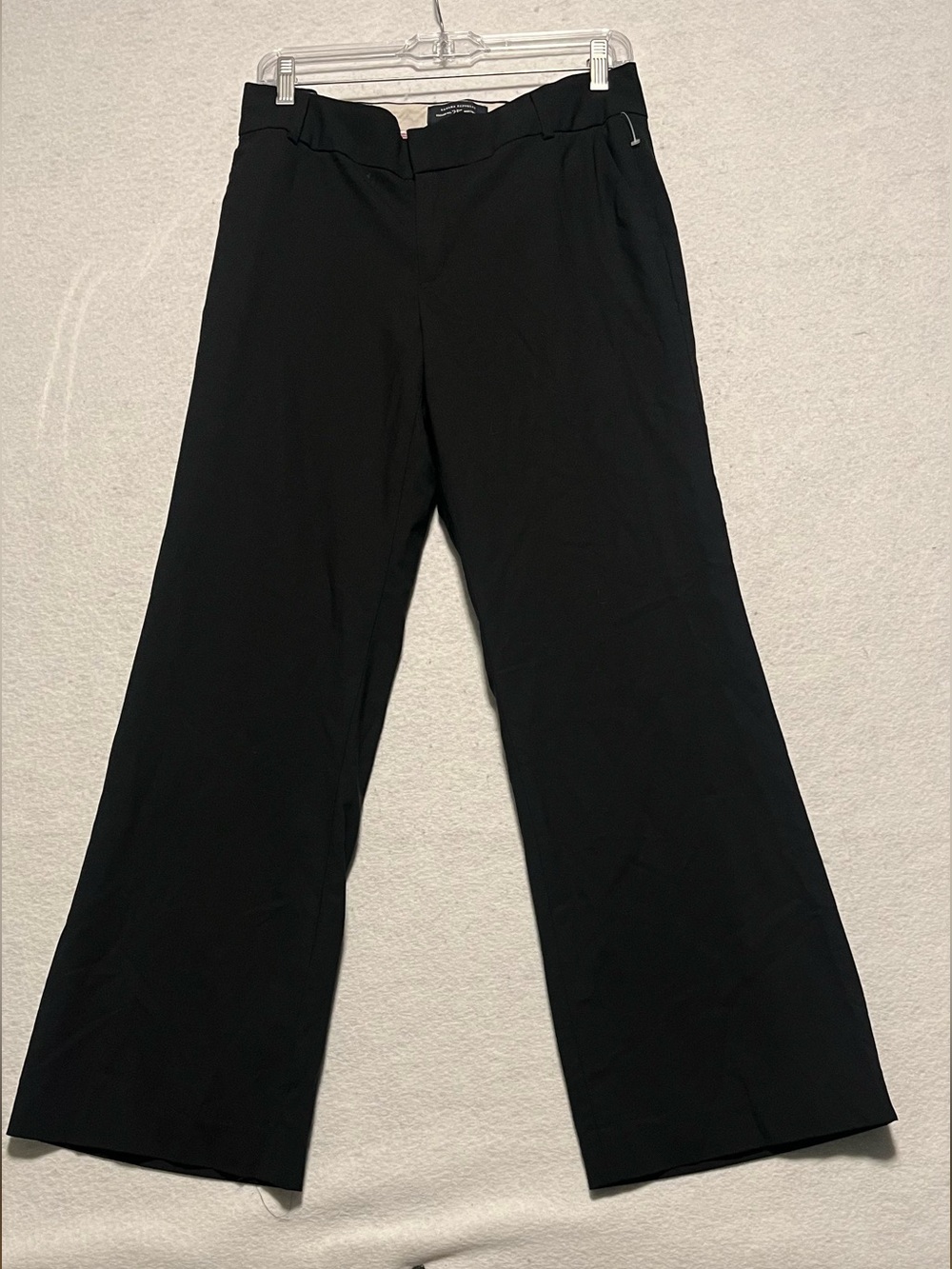 Banana Republic Black Wide-Leg Dress Pants 10P EUC